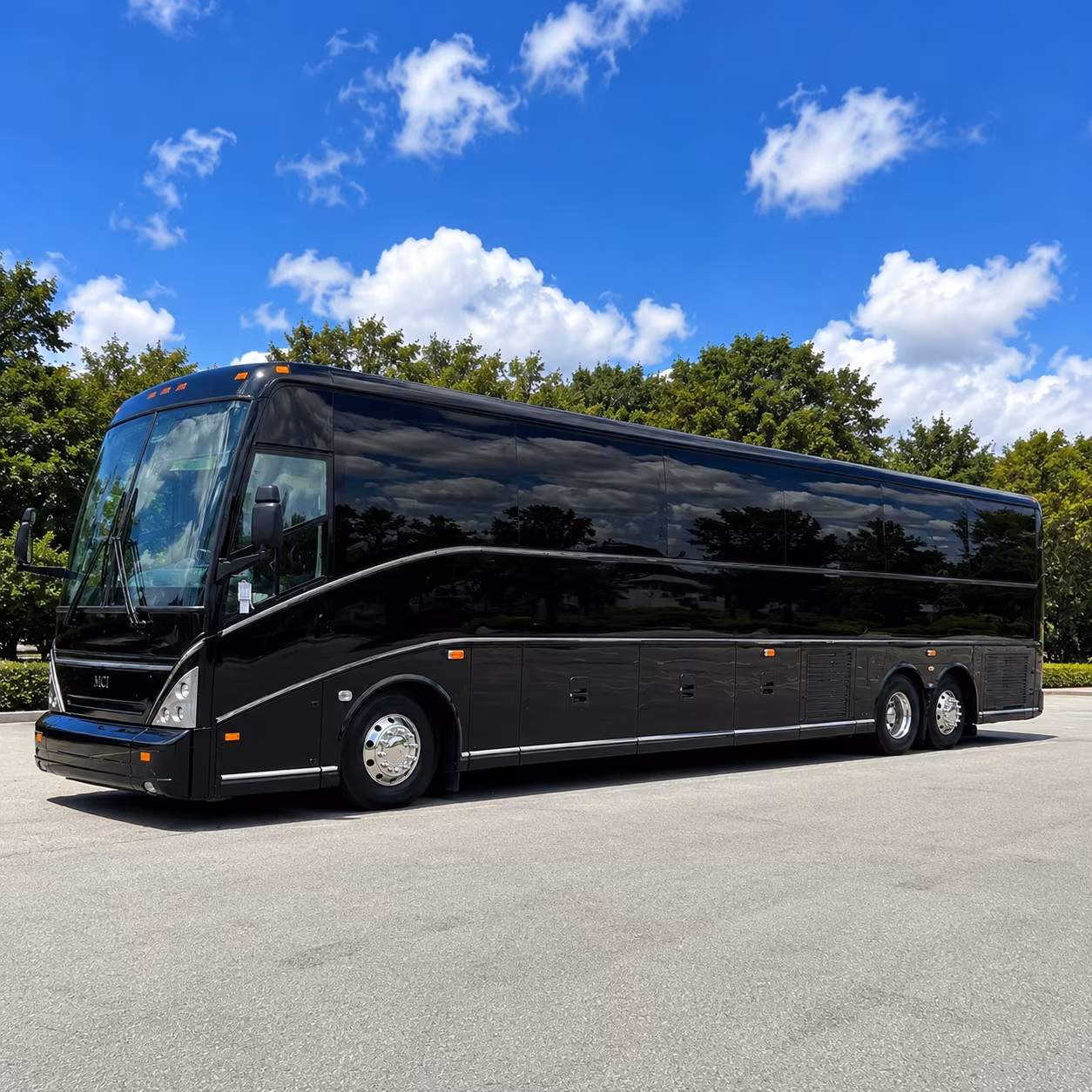 charter bus pickups and drop offs at midland international air space port maf