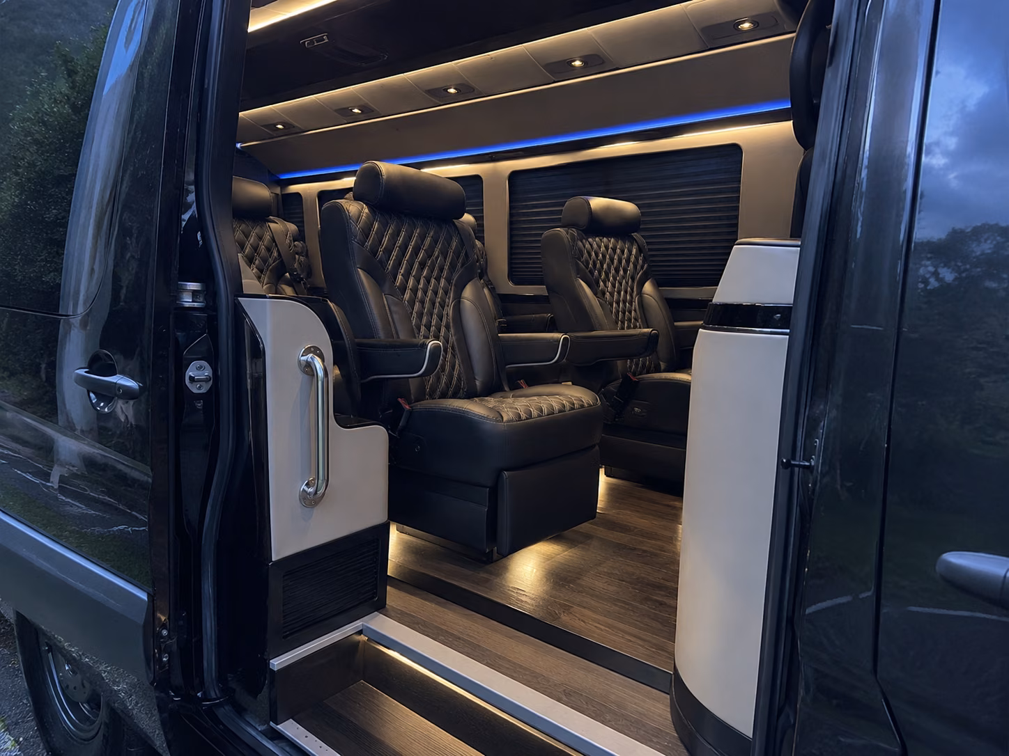 odessa airport transportation onboard seating